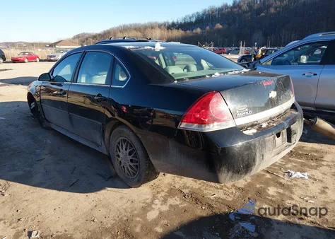 2010 Chevrolet Impala Ls из США, поврежденный, VIN 2G1WA5EK8A1161256